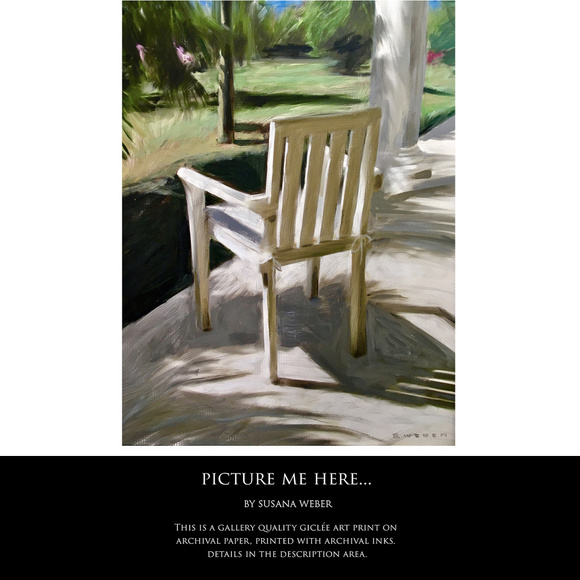 PICTURE ME HERE... Fine Art Print - Picture 1 of 2
